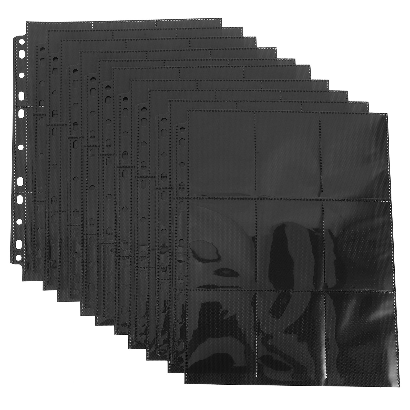 10Sheets Clear PVC Double-Side - Trading Card Binder ulasan dan harga