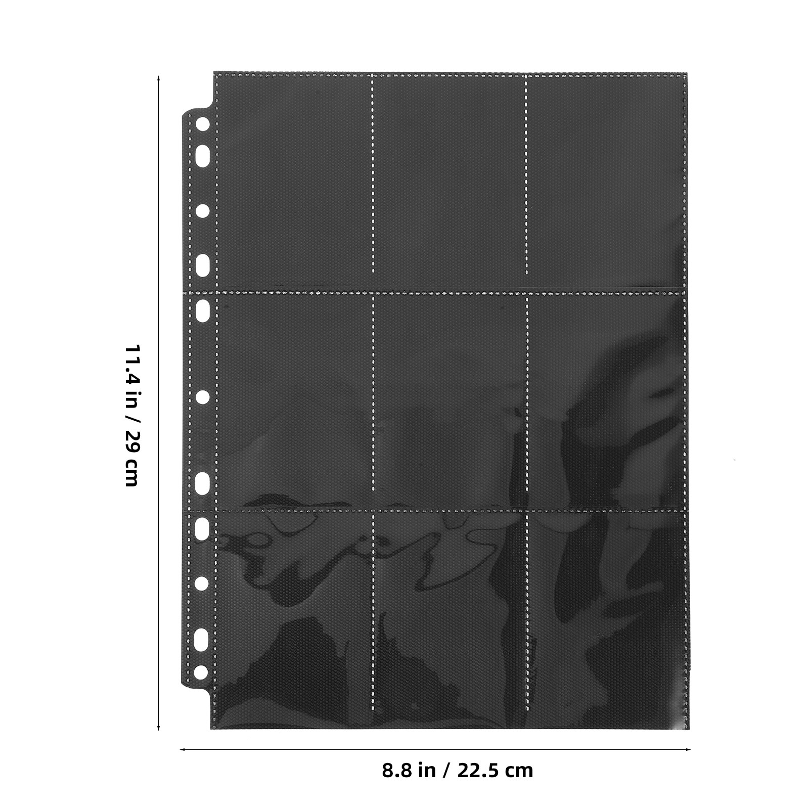 10Sheets Clear PVC Double-Side - Trading Card Binder ulasan dan harga