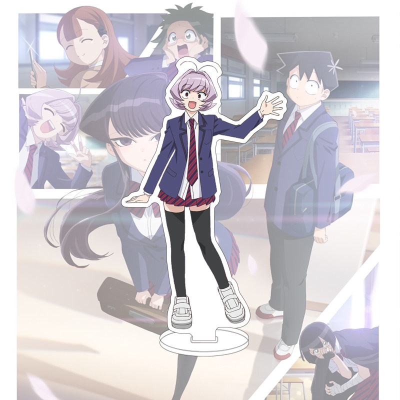 16CM Anime Komi Can't Communic - Figma Stand Set ulasan dan harga