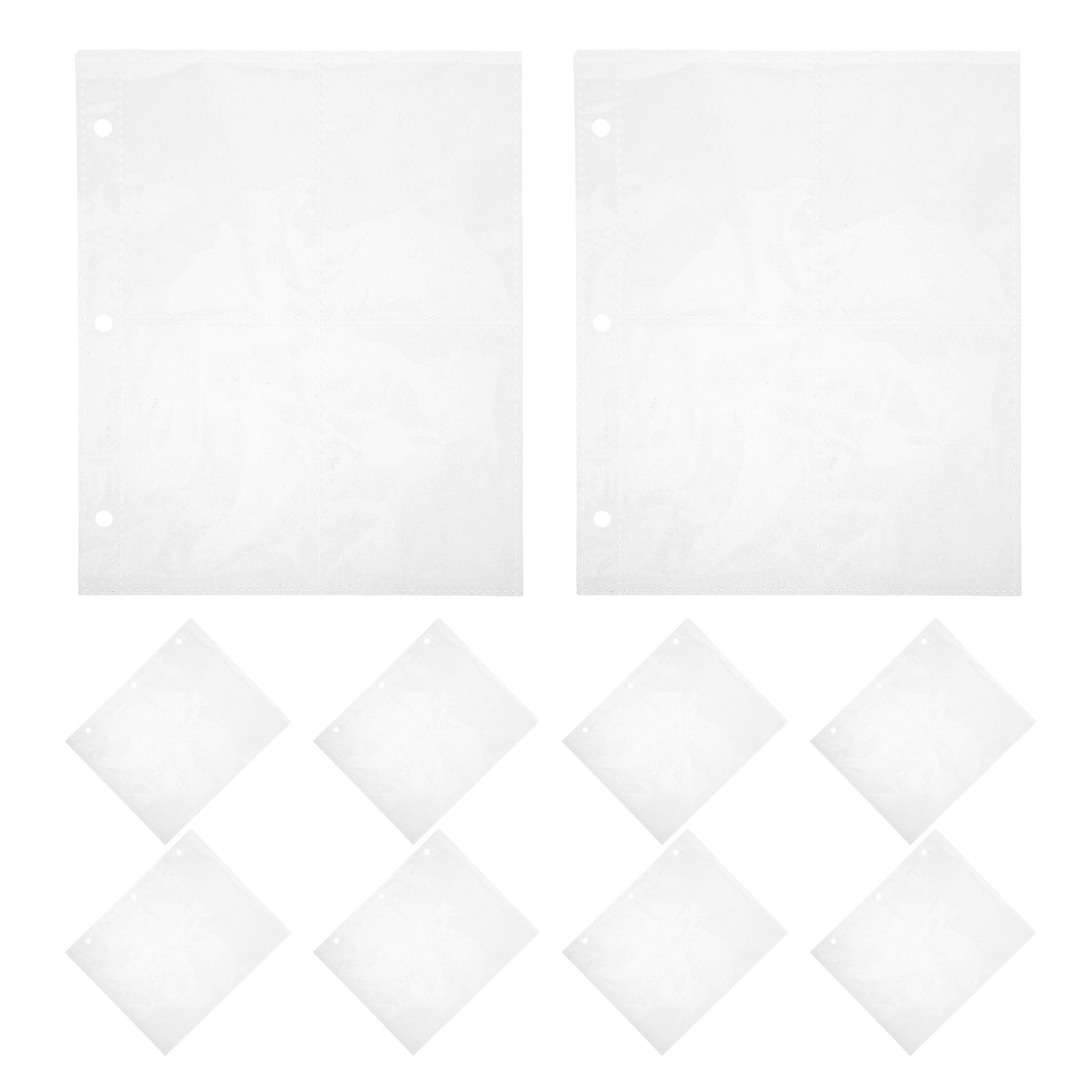 10Pcs Card Binder Refill Inner - Trading Card Binder ulasan dan harga