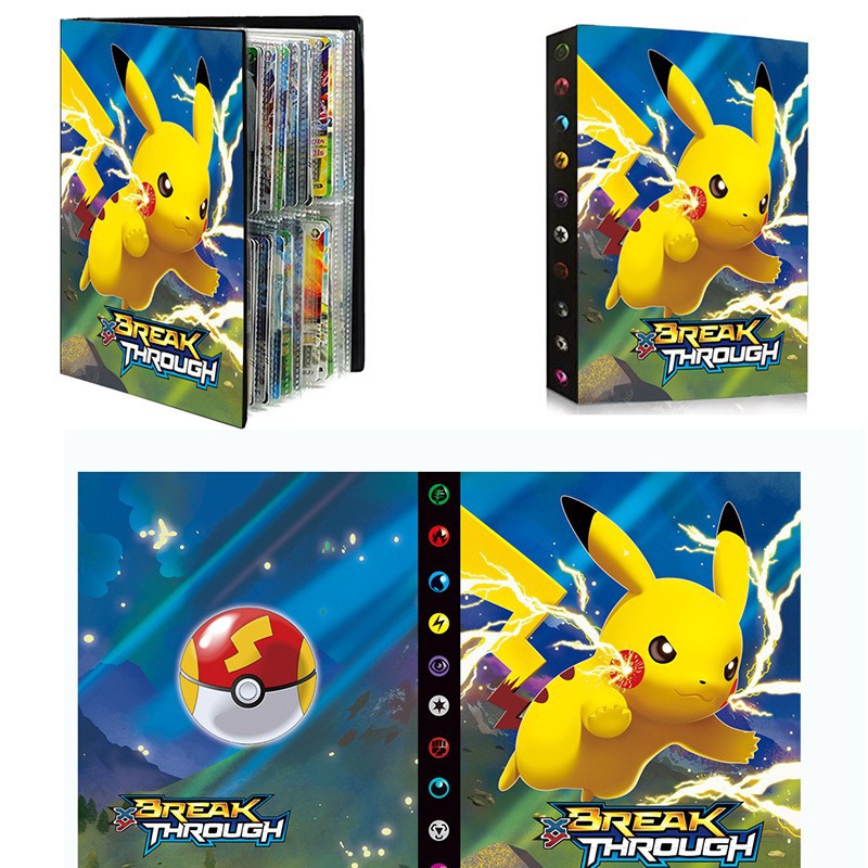 240PCS Cartoon Album Card Book - Pokemon Binder Card ulasan dan harga