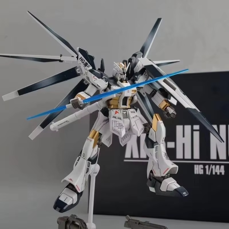 Hi-ν Hi Nu GPB Color HG 1/144  - Bandai Model Gundam Hg ulasan dan harga