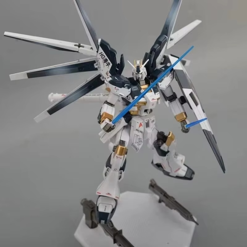 Hi-ν Hi Nu GPB Color HG 1/144  - Bandai Model Gundam Hg ulasan dan harga